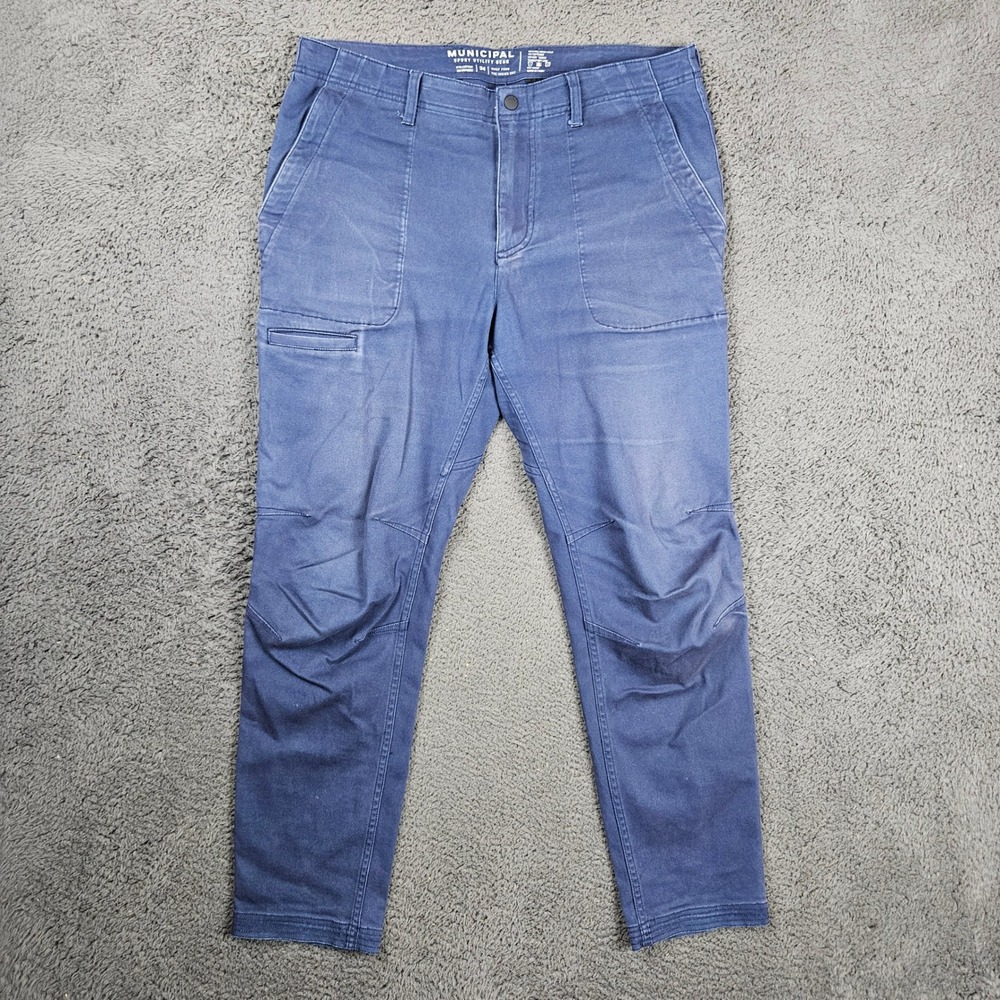 Municipal‎ Sport Utility Gear Mens Blue Chino Pants Size 34x28